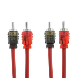 DS18 R3 3ft 2-Channel Ultra Flex High Quality RCA Cable