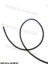 Sky High Car Audio 18 Gauge CCA Primary Wire - Per Foot 