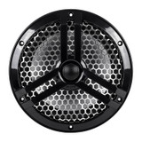 Skar Audio SK8MB Marine 8" 250W RMS Full Range 2-Way Speakers - Black (Pair) 