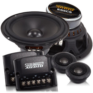 Sundown Audio E-6.5CS 6.5" 100W RMS Component Speakers