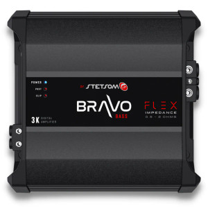 Stetsom Bravo Bass Flex 3K Mono Amplifier