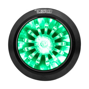 DS18 PRO-TW720L 1.6" Shallow High Compression Neodymium Super Bullet Tweeter with RGB LED Lights