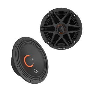 Alphasonik ABM65 6.5" 150W RMS Midrange Speakers - 4 Ohm (Pair)