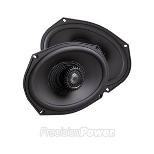 Precision Power MAS.694 6x9" 100W RMS Coaxial Motorcycle Speakers - 4 Ohms