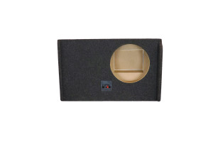 Atrend A181-10CPV Single 10" Vented Subwoofer Enclosure for 2007 - 2023 Chevrolet Silverado and GMC Sierra Crew Cab (Drivers Side)