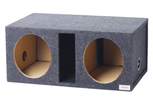 Atrend 10SPLDV Dual 10" SPL Vented Subwoofer Enclosure