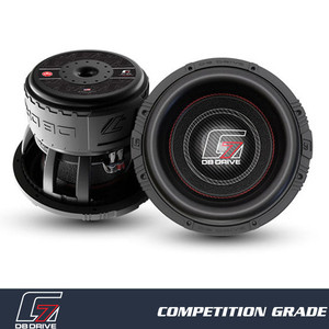 DB Drive G7 8.4 G7 Competition 8" 1250W RMS Car Subwoofer - Dual 4 Ohm