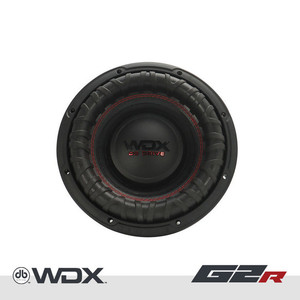 DB Drive WDX10G2R.2 10" 1100W RMS Car Subwoofer - Dual 2 Ohm