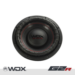 DB Drive WDX12G2R.4 12" 1250W RMS Car Subwoofer - Dual 4 Ohm