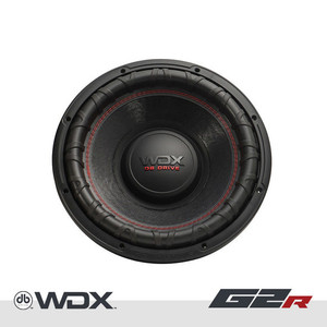 DB Drive WDX15G2R.2 15" 1250W RMS Car Subwoofer - Dual 2 Ohm