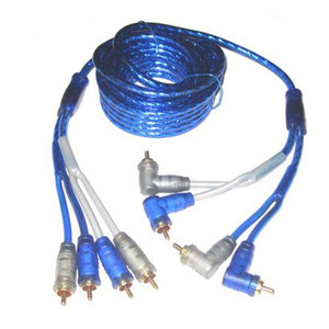 Xscorpion QTR17 17 ft. Quad Connector Triple Shielded RCA