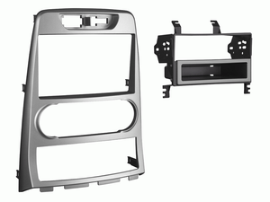 Metra 99-7339S Single DIN Installation Dash Kit for 2010-2012 Hyundai Genesis Coupe - Silver