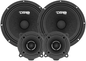 DS18 PRO-GM8.4PK 8" 190W RMS Midrange Loudspeaker and Tweeter Package