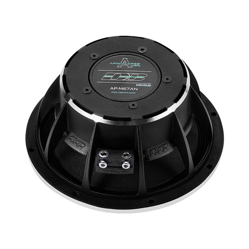 Deaf Bonce AP-M67AN Apocalypse 6.5" 300W RMS Midrange Speakers (Pair) - 4 Ohm