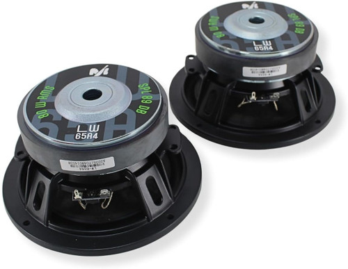 Deaf Bonce LW-65A4 Machete 6.5" 80W RMS Midbass Speaker (Pair) - 4 Ohm