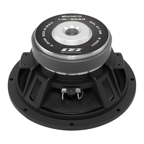 Deaf Bonce LW-80A4 Machete 8" 100W RMS Midbass Speaker (Pair) - 4 Ohm