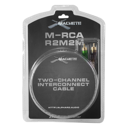 Deaf Bonce R2M2M Machete 2-Channel 17ft RCA Cable