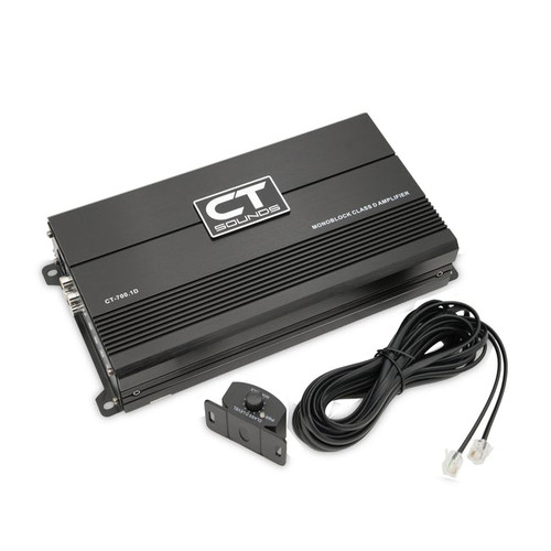 CT Sounds CT-700.1D 700W RMS Monoblock Car Audio Amplifier