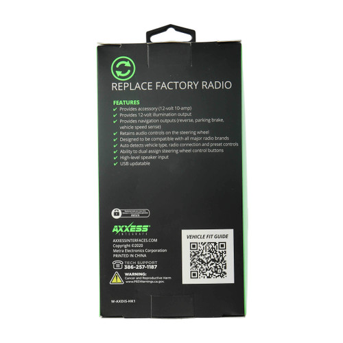 Axxess AXDIS-HK1 Hyundai/Kia Data Interface with SWC 2010-2016