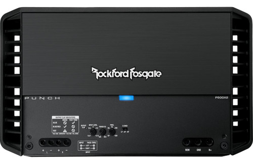 Rockford Fosgate P500X2 Punch 500 Watt 2-Channel Amplifier