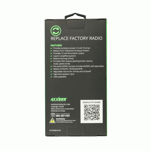 Axxess AXGMLN-02 GM Data Interface 2006-up