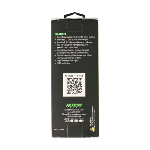 Axxess AXVI-2004 Chevy Corvette Data Interface 1997-2004