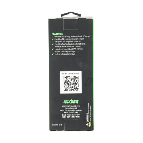 Axxess AXTO-CH2 Chrysler/Dodge Data Interface 2002-2008