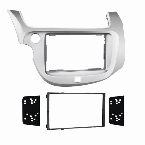 Metra 95-7877S Double-DIN Dash Kit for Honda Fit 2009-13 - Sliver