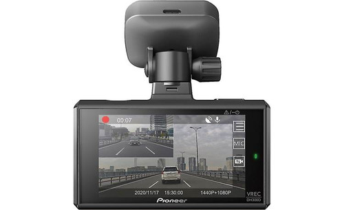 Pioneer VREC-DH300D 2-Channel Dual Recording 1440p WQHD (Wide Quad HD) Dash Camera System