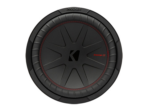 Kicker 48CWR124 CompR 12" 500W RMS Subwoofer - Dual 4 Ohm