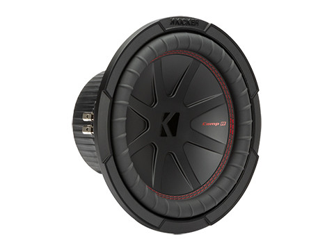 Kicker 48CWR104 CompR 10" Subwoofer 400W RMS - Dual 4 Ohm