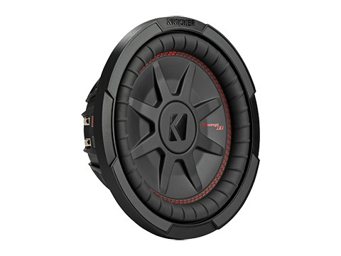 Kicker 48CWRT104 CompRT 10" 400W RMS Subwoofer - Dual 4 Ohm