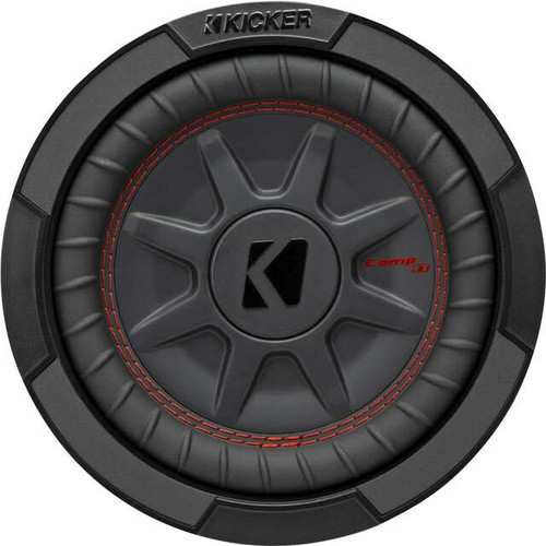 Kicker 48CWRT84 CompRT 8" 300W RMS Car Subwoofer - Dual 4 Ohm