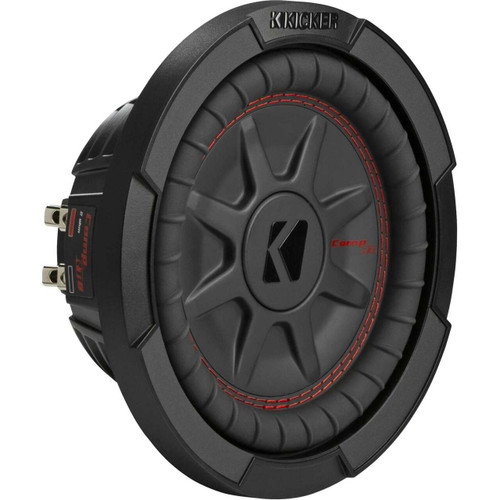 Kicker 48CWRT84 CompRT 8" 300W RMS Car Subwoofer - Dual 4 Ohm
