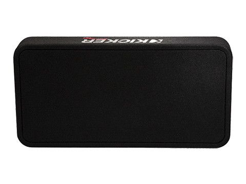 Kicker 48TCWRT102 CompRT 10" Subwoofer in Thin Profile Enclosure 400W RMS - 2 Ohm 