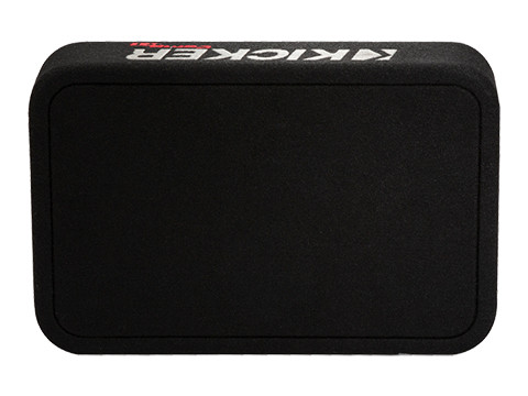 Kicker 48TCWRT672 CompRT 6.75" Subwoofer in Thin Profile Enclosure 150W RMS - 2 Ohm 