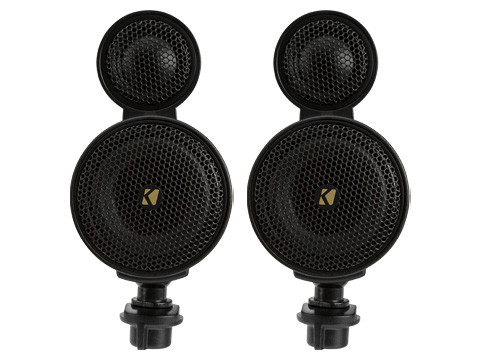 Kicker 47KSMT2504 Dual Pod Component System w/ 2.5" Mids and 1" Tweeters 