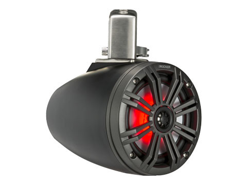 Kicker 45KMTC65 6.5" Wakeboard Tower Speakers  - Black 