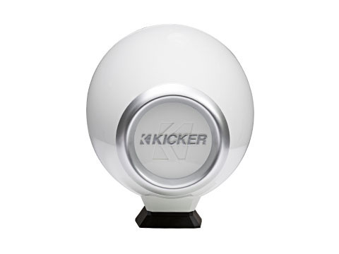 Kicker 46KMFC65W 6.5" Marine Coaxial Tower Speaker System - White 