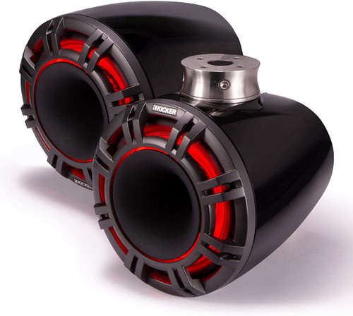 Kicker 47KMFC9 9" Factory-Mount Horn Loaded Tower System - Black (Pair) 