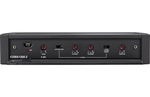 Kicker 48KXMA12002 2-Channel Marine Amplifier -  600 Watts RMS x 2 