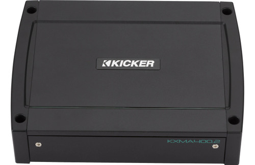 Kicker 48KXMA4002 2-Channel Marine Amplifier - 200 Watts RMS x 2 