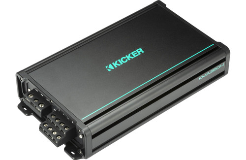 Kicker 48KMA3604 4-Channel Marine Amplifier - 65W RMS x 4  