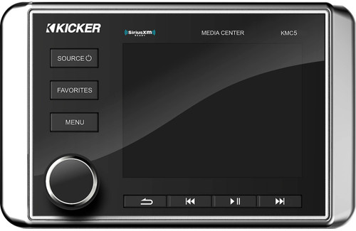 Kicker 46KMC5 Marine All-in-One Media Center with Bluetooth 