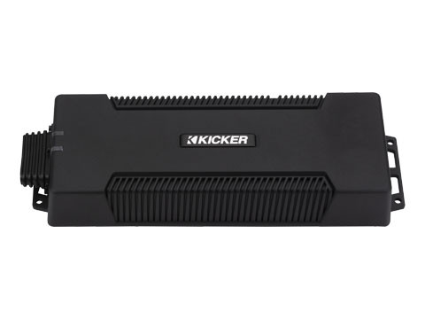 Kicker 48PXA10005 5-Channel Powersports / Marine Amplifier — 100W RMS x 4 at 4 Ohms + 600W RMS x 1 at 1 Ohm