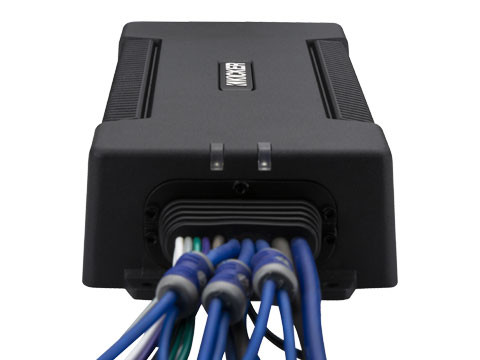 Kicker 48PXA10005 5-Channel Powersports / Marine Amplifier — 100W RMS x 4 at 4 Ohms + 600W RMS x 1 at 1 Ohm
