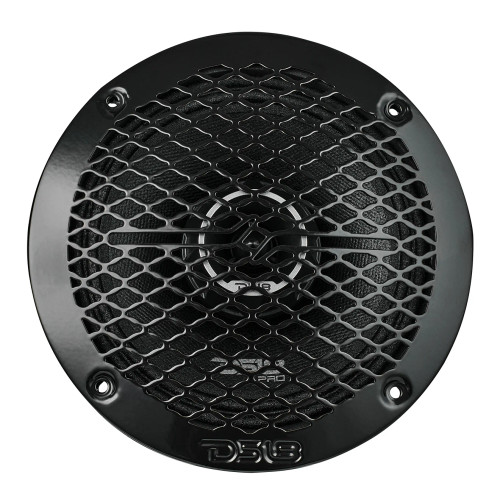 DS18 PRO-ZT6 6.5" 225W RMS Water Resistant Mid-Range Loudspeaker with Built-in Bullet Tweeter - 4 Ohm 
