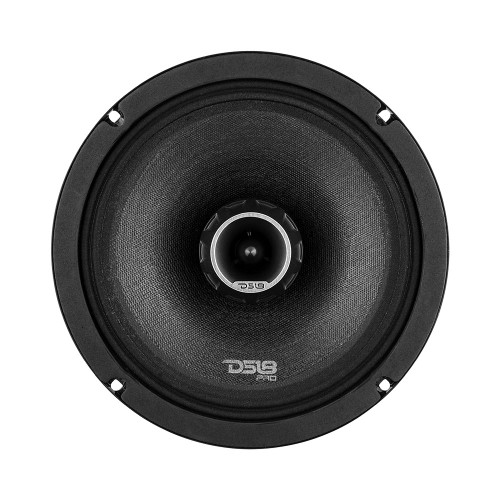 DS18 PRO-ZT8 8" 275W RMS Water Resistant Mid-Range Loudspeaker with Built-in Bullet Tweeter - 4 Ohm 