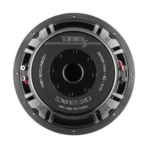 DS18 ZXI12.2D 12" High Excursion Car Subwoofer 1000W RMS - Dual 2 Ohm 