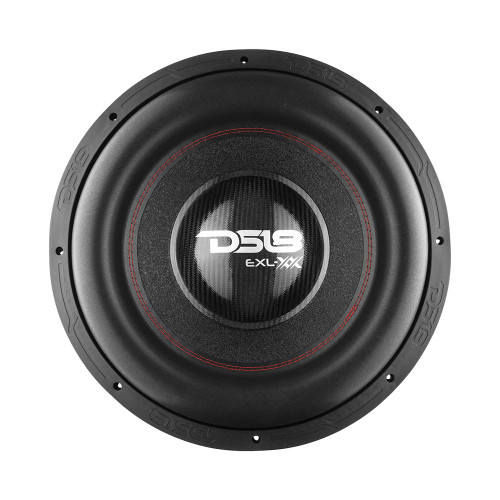 DS18 EXL-XX15.4DHE 15" 2000W RMS High Excursion Car Subwoofer - Dual 4 Ohm